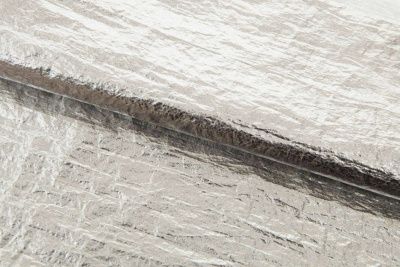 Текстильный материал "Диско"#1805 с покрытием РЕТ, 40гр/м2, 100% полиэстер, цв.2-серебро - купить в Уссурийске. Цена 444.86 руб.