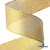Лента металлизированная "ОмТекс", 50 мм/уп.22,8+/-0,5м, цв.- золото - купить в Уссурийске. Цена: 149.71 руб.