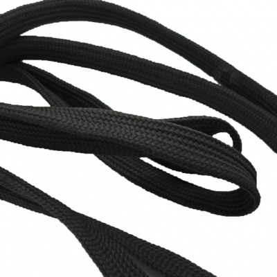 Шнурки т.5 110 см черный - купить в Уссурийске. Цена: 23.25 руб.