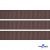 005-коричневый Лента репсовая 12 мм (1/2), 91,4 м  - купить в Уссурийске. Цена: 372.40 руб.