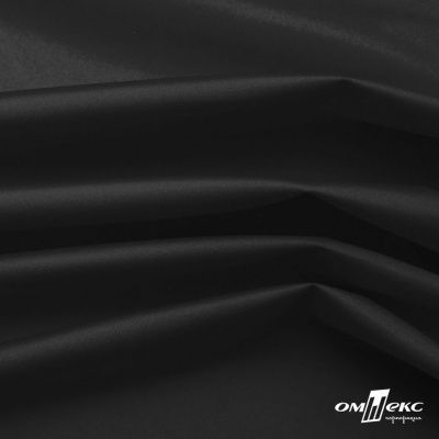Курточная ткань Дюэл Middle (дюспо), WR PU Milky, Black/Чёрный 80г/м2, шир. 150 см - купить в Уссурийске. Цена 123.45 руб.