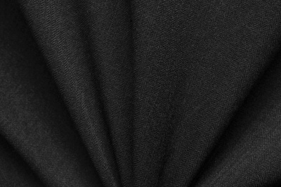 Ткань костюмная 21699 1144/1178, 236 гр/м2, шир.150см, цвет чёрный - купить в Уссурийске. Цена 455.40 руб.