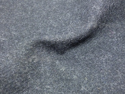 Ткань костюмная п/шерсть №2096-2-2, 300 гр/м2, шир.150см, цвет т.серый - купить в Уссурийске. Цена 512.30 руб.