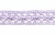 Тесьма кружевная 0621-1855, шир. 18 мм/уп. 20+/-1 м, цвет 107-фиолет - купить в Уссурийске. Цена: 466.97 руб.