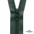 Спиральная молния Т5 890, 80 см, автомат, цвет т.зелёный - купить в Уссурийске. Цена: 16.61 руб.