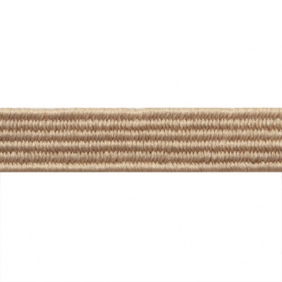 Резиновые нити с текстильным покрытием, шир. 6 мм ( упак.30 м/уп), цв.- 97-бежевый - купить в Уссурийске. Цена: 152.05 руб.