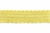 Тесьма кружевная 0621-1212А, шир. 45 мм/уп. 20+/-1 м, цвет 017-жёлтый - купить в Уссурийске. Цена: 1 033.32 руб.