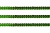 Пайетки "ОмТекс" на нитях, SILVER-BASE, 6 мм С / упак.73+/-1м, цв. 4 - зеленый - купить в Уссурийске. Цена: 484.77 руб.