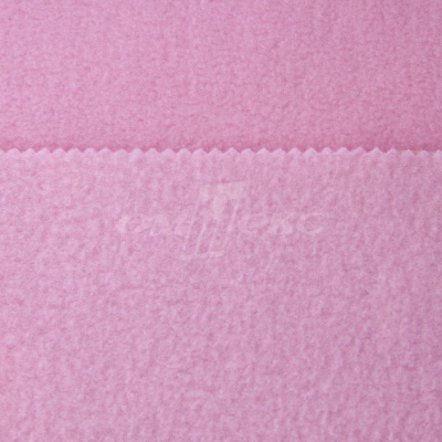 Флис окрашенный 15-2215, 250 гр/м2, шир.150 см, цвет светло-розовый - купить в Уссурийске. Цена 580.31 руб.