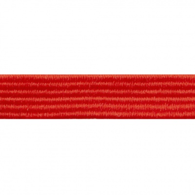 Резиновые нити с текстильным покрытием, шир. 6 мм ( упак.30 м/уп), цв.- 86-красный - купить в Уссурийске. Цена: 155.22 руб.