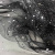 Сетка Фатин Глитер Спейс, 12 (+/-5) гр/м2, шир.150 см, 16-167/черный - купить в Уссурийске. Цена 184.03 руб.