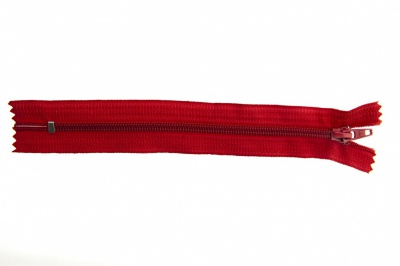 Спиральная молния Т5 820, 18 см, автомат, цвет красный - купить в Уссурийске. Цена: 8.41 руб.