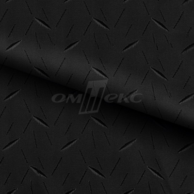Ткань подкладочная жаккард Р14076-1, чёрный, 85 г/м2, шир. 150 см, 230T - купить в Уссурийске. Цена 166.45 руб.