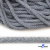 Шнур плетеный d-6 мм круглый, 70% хлопок 30% полиэстер, уп.90+/-1 м, цв.1086-голубой - купить в Уссурийске. Цена: 588 руб.