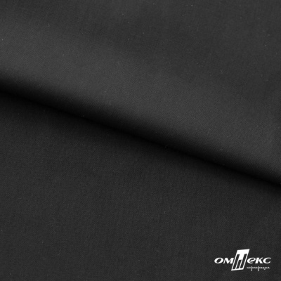 Ткань сорочечная Темза, 80%полиэстр 20%вискоза, 120 г/м2 ш.150 см, цв.черный - купить в Уссурийске. Цена 269.93 руб.