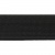 Резинка 25 мм Тканая, 13,75 гр/п.м, (бобина 25 +/-0,5 м) - черная  - купить в Уссурийске. Цена: 11.67 руб.