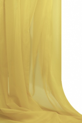 Портьерный капрон 12-0826, 47 гр/м2, шир.300см, цвет св.жёлтый - купить в Уссурийске. Цена 137.27 руб.
