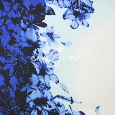 Плательная ткань "Фламенко" 19.1, 80 гр/м2, шир.150 см, принт растительный - купить в Уссурийске. Цена 241.49 руб.