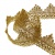 Тесьма металлизированная 0384-0240, шир. 40 мм/уп. 25+/-1 м, цвет золото - купить в Уссурийске. Цена: 490.74 руб.
