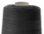 Швейные нитки (армированные) 28S/2, нам. 2 500 м, цвет чёрный - купить в Уссурийске. Цена: 139.91 руб.