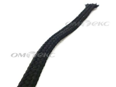 Шнурки т.3 200 см черн - купить в Уссурийске. Цена: 21.69 руб.