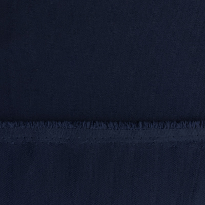 Костюмная ткань "Элис", 220 гр/м2, шир.150 см, цвет т.синий - купить в Уссурийске. Цена 308 руб.