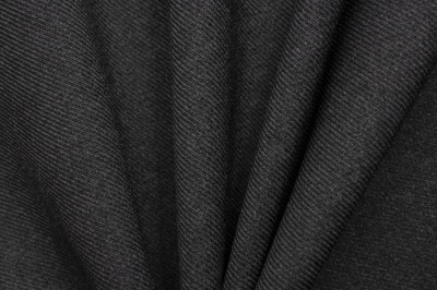 Ткань костюмная 25505 2003, 265 гр/м2, шир.150см, цвет т.серый - купить в Уссурийске. Цена 418.73 руб.