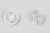 Кнопки пришивные пластиковые 11,5 мм, блистер 24шт, цв.-прозрачные - купить в Уссурийске. Цена: 59.44 руб.